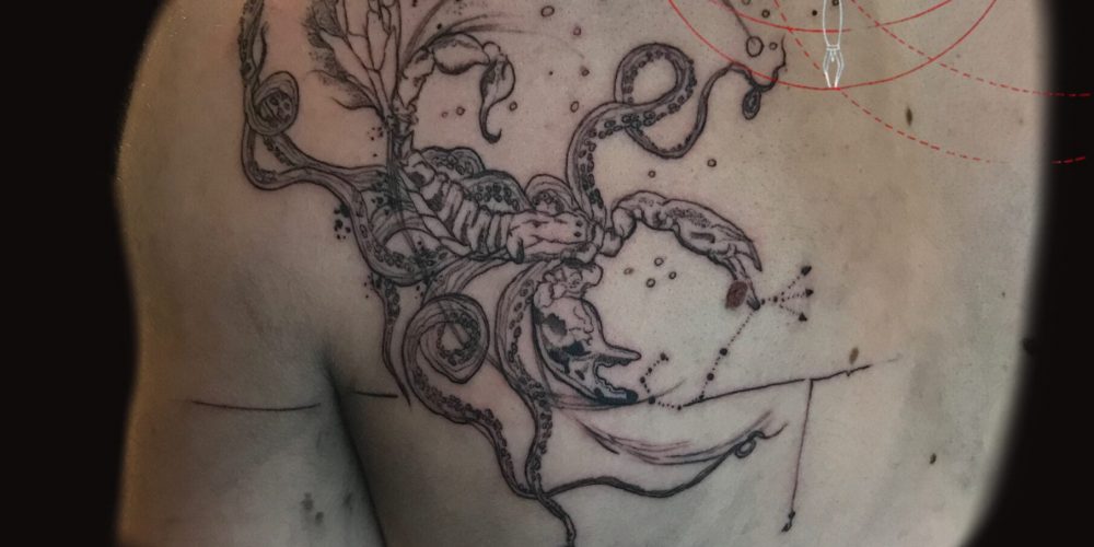Tattoo nini ilestouleneige octoscorpion